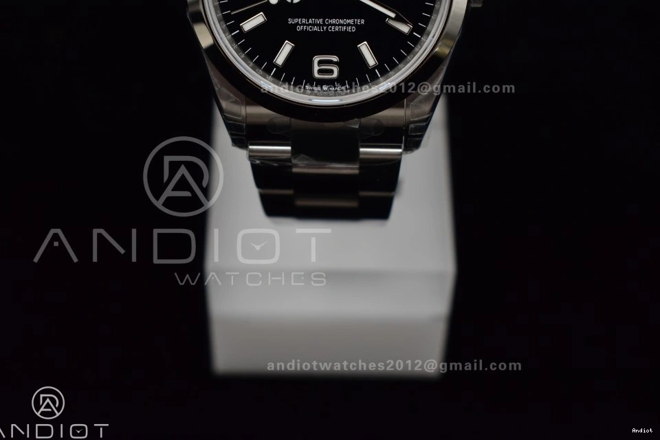 Explorer 124270 VSF on 904L Edition Best 1:1 SS Black 36mm Bracelet Dial DD3230 Steel 0312